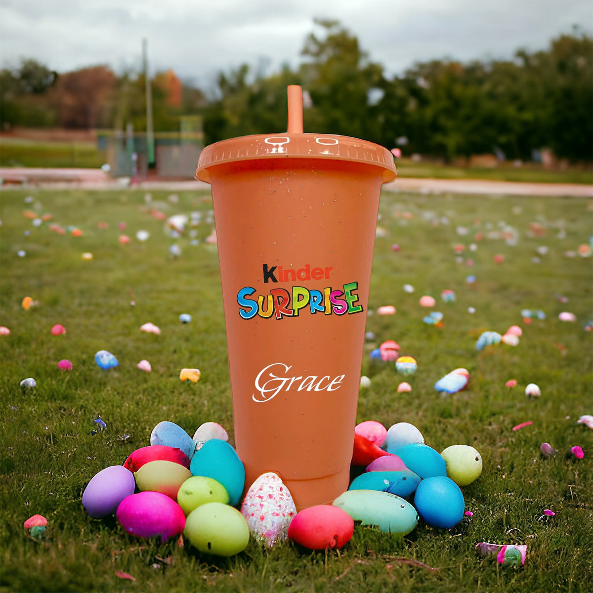 Giant Gift Egg and Matching Cup