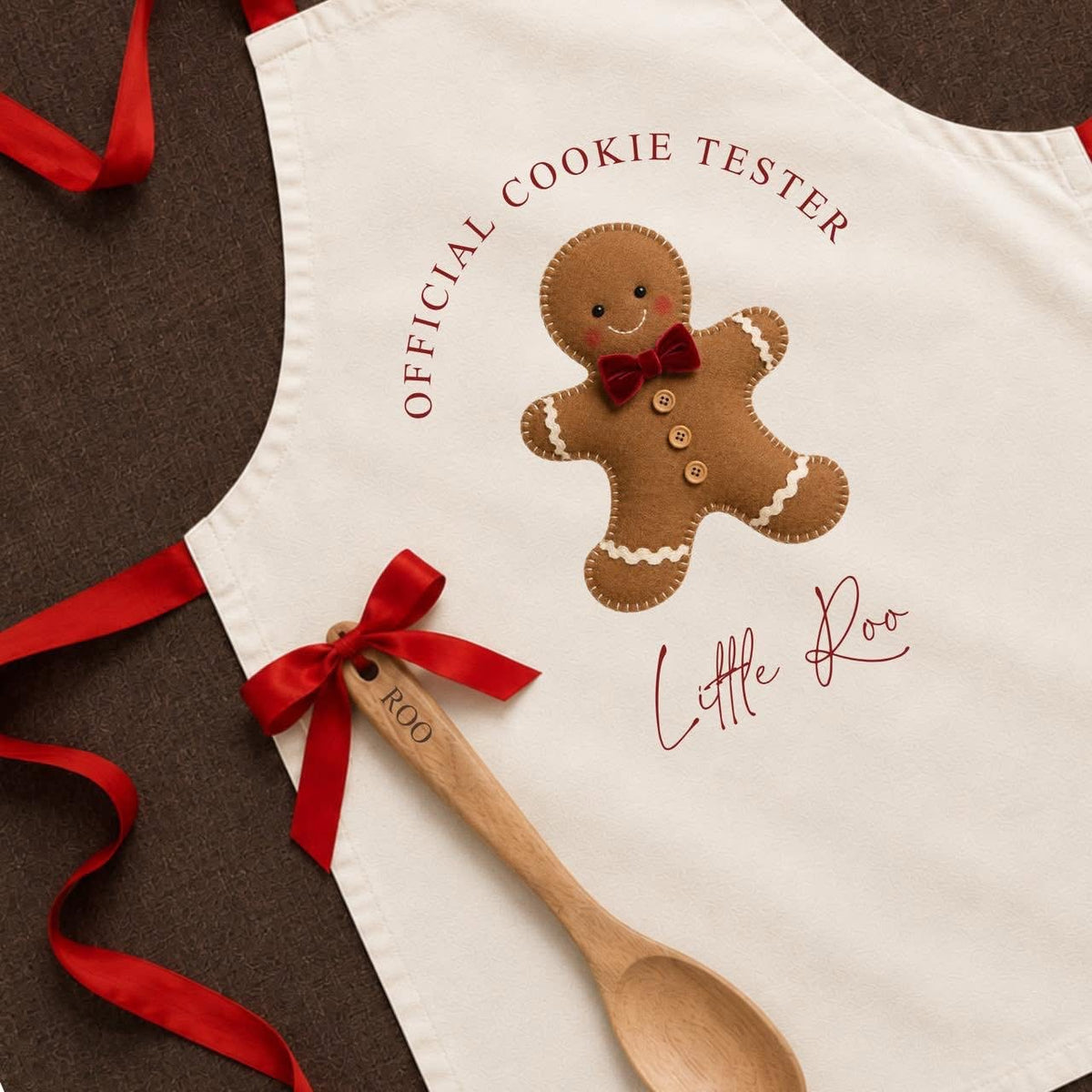 Children’s gingerbread Christmas Apron