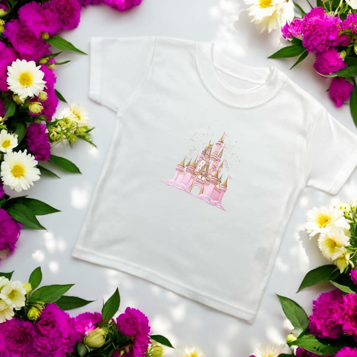 Embroidery Affect T Shirt Personalised