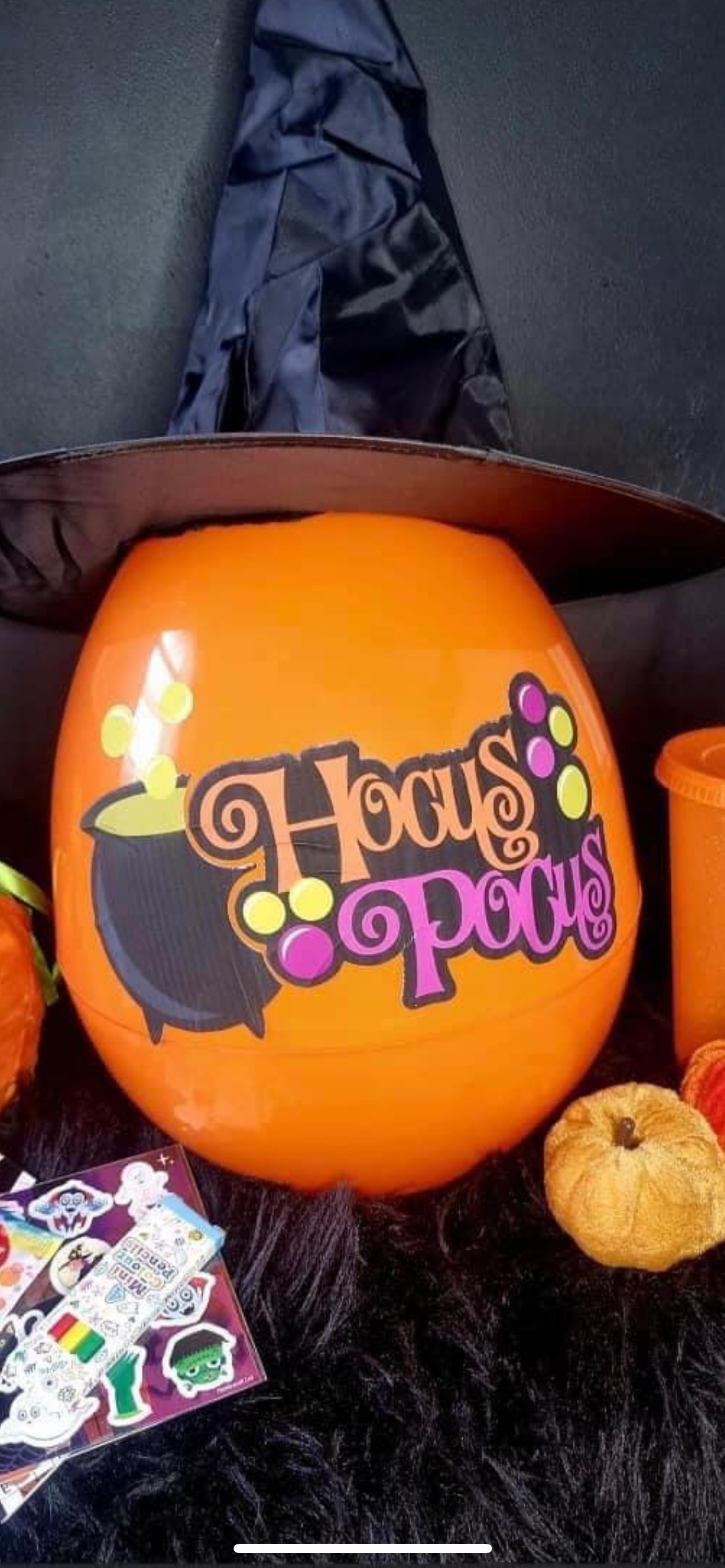BOO stuffable extra large egg Personalised