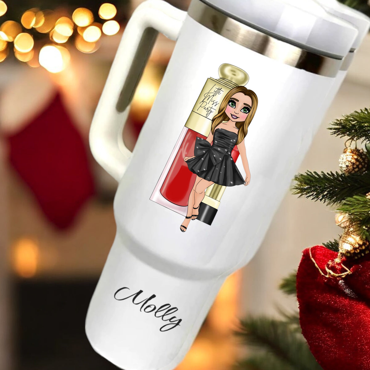 Miss Perfume Party Personalised 40oz Thirst Drencher