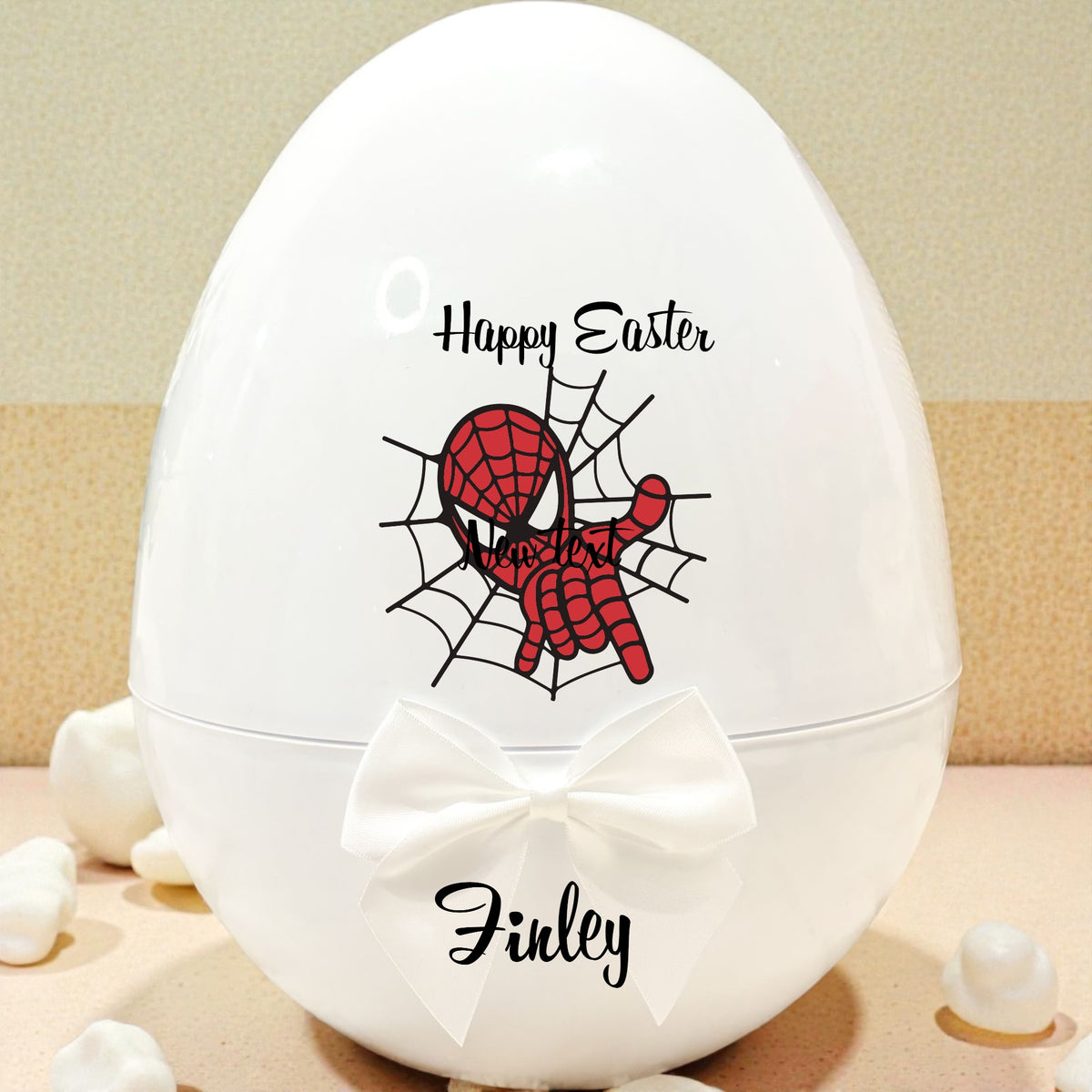 Happy birthday spider boy Jumbo Fillable Egg