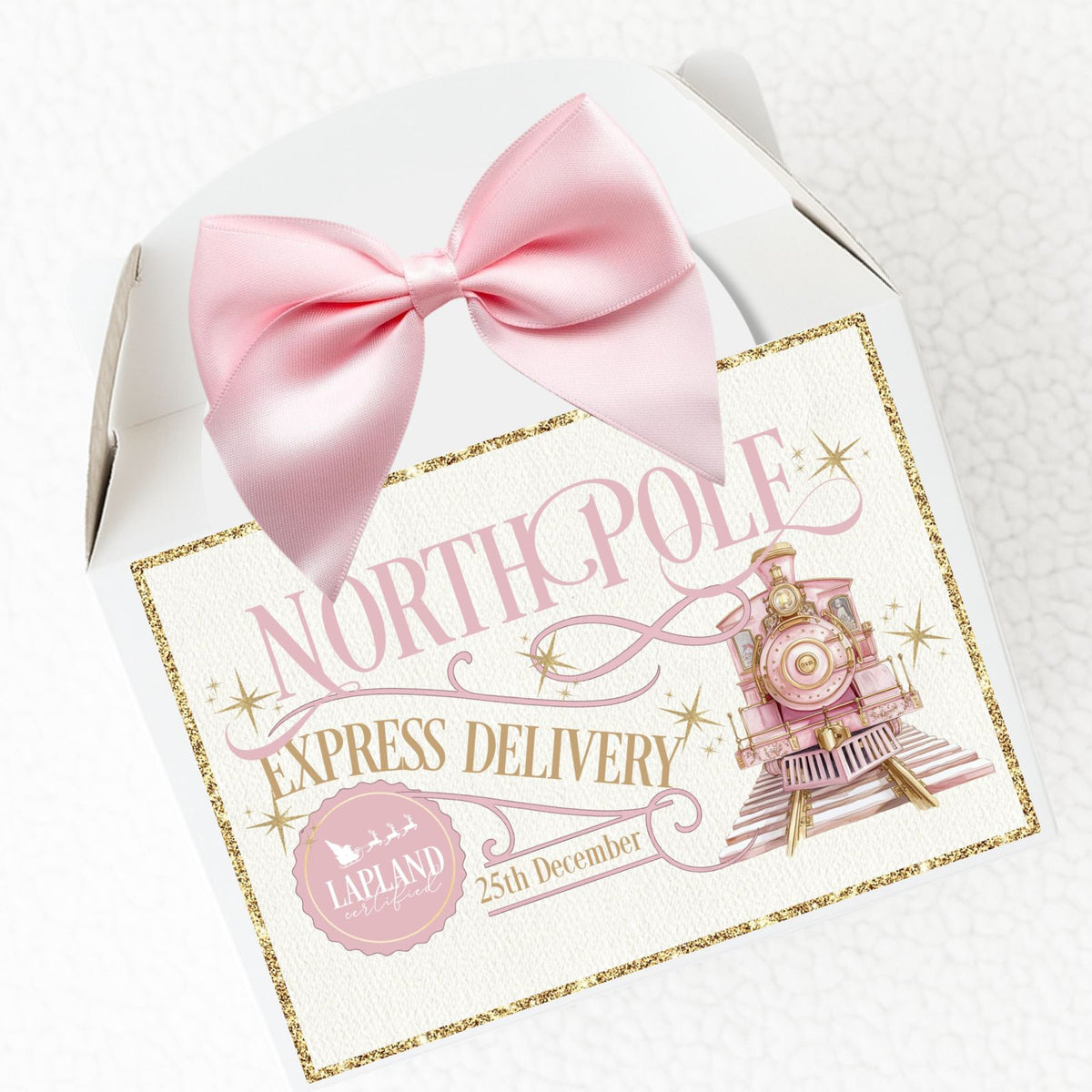 North Pole Deep Filled Box with matching treat box