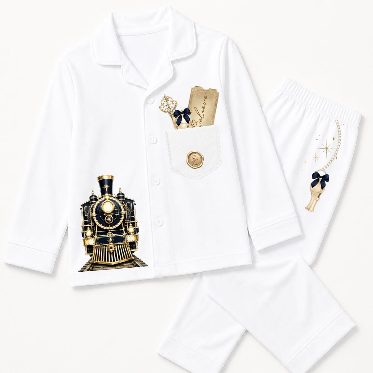 Train Traditonal PJS with free Nice letter