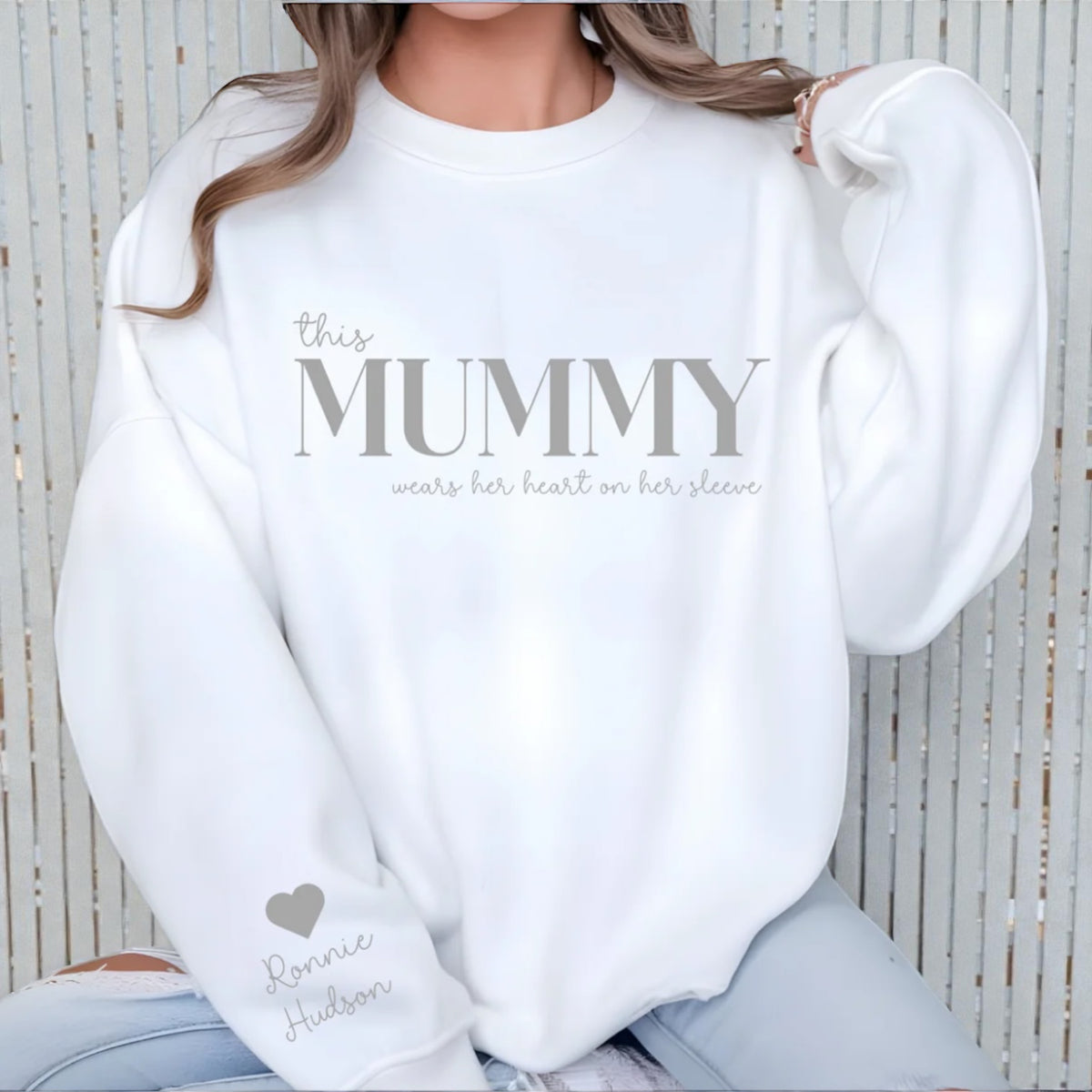 Mummy Wears her Heart on Sleeve