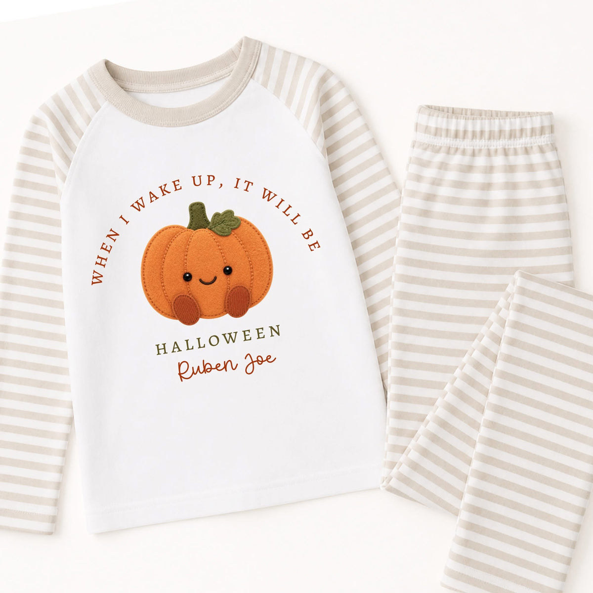 When I wake in it will be Halloween