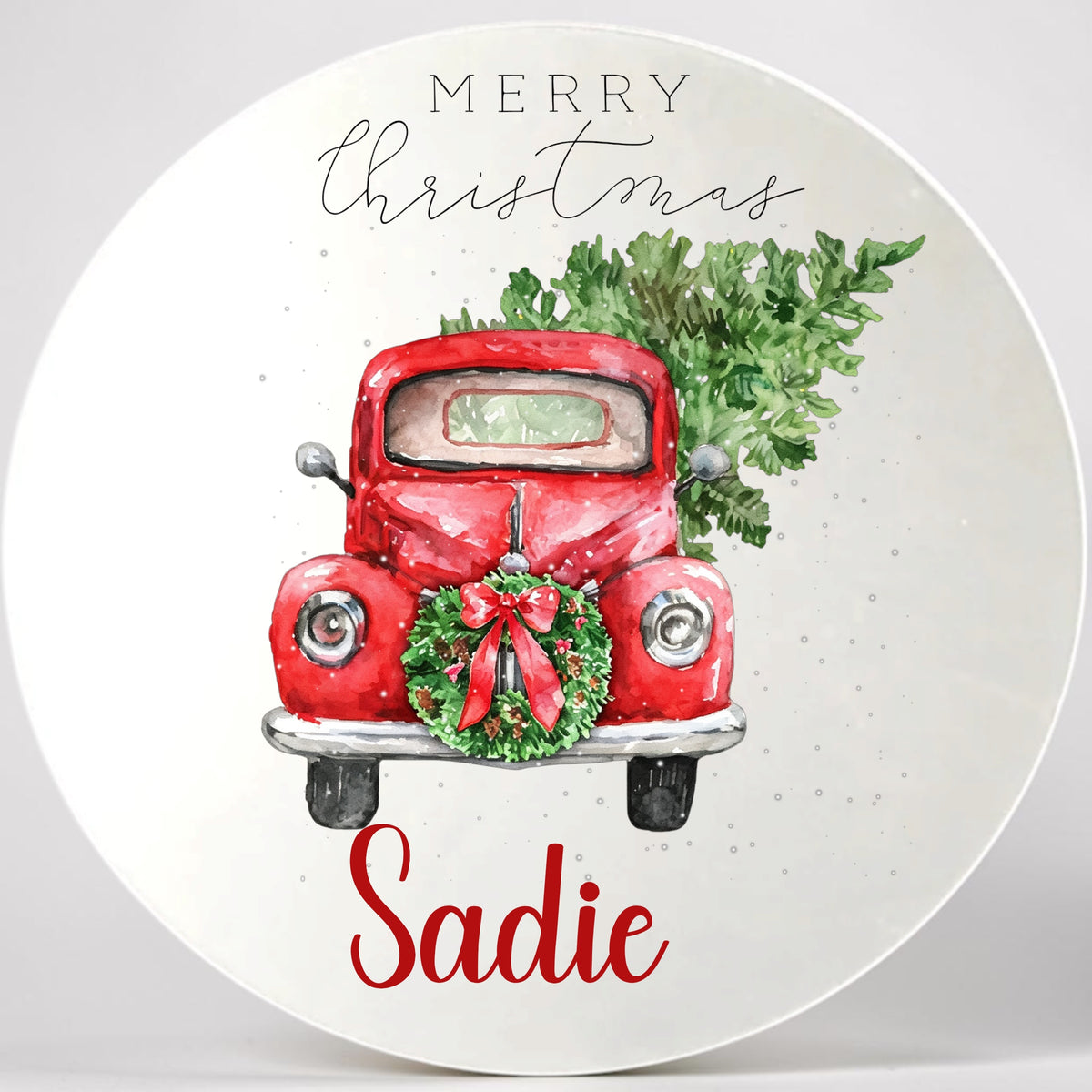 Personalised Large Christmas Crate