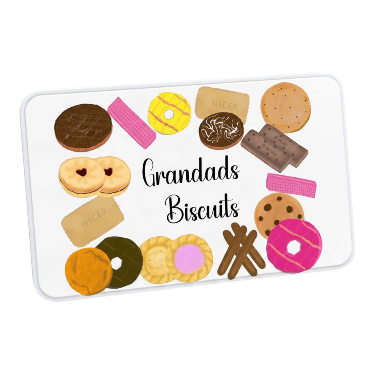 Small Personalised Biscuit Tin