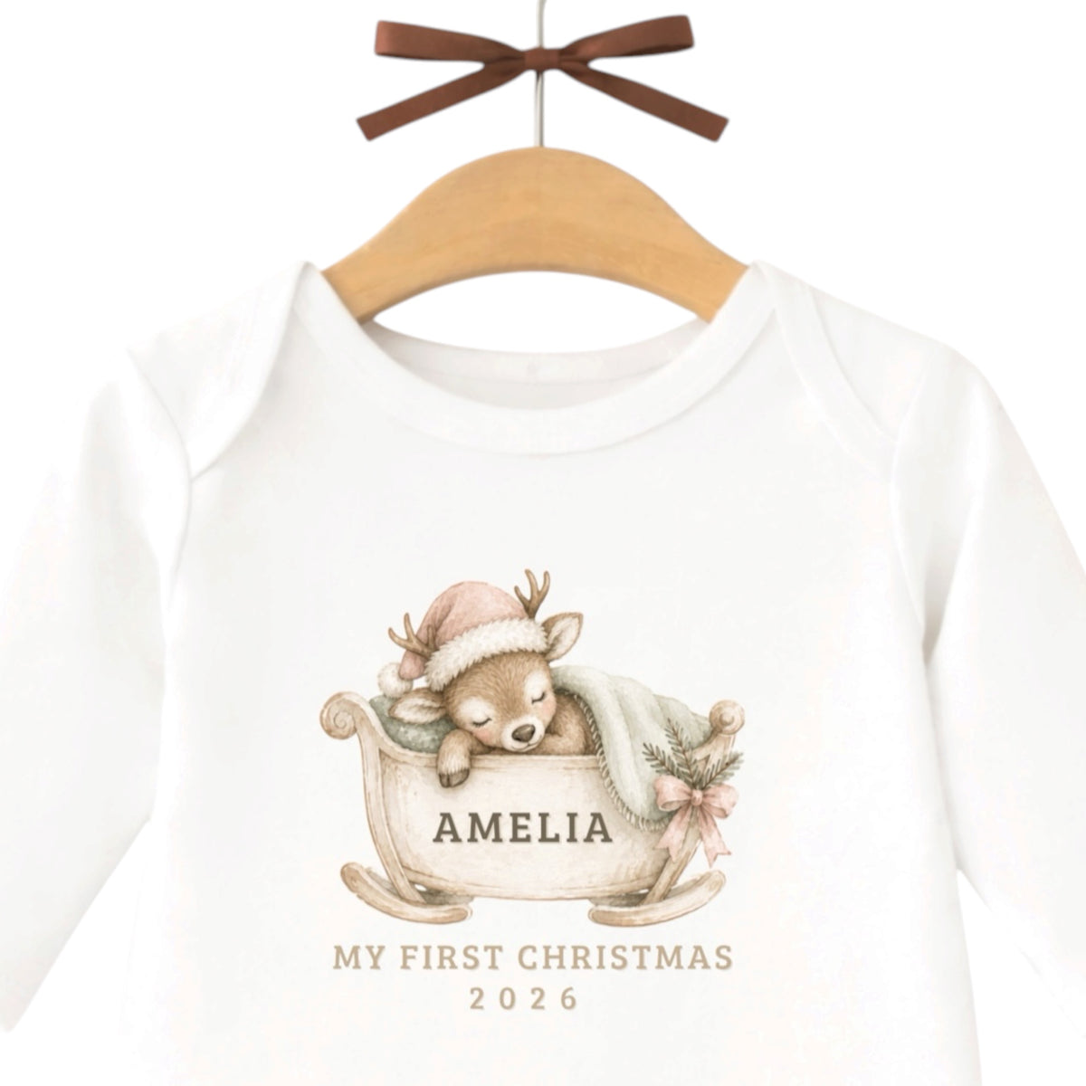 First Christmas Romper suit