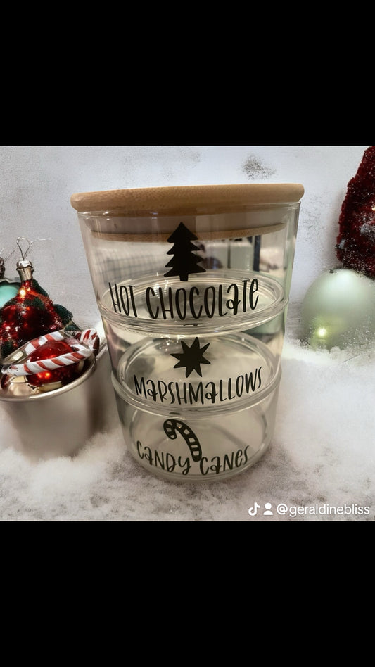 Set of 3 Hot Chocolate station