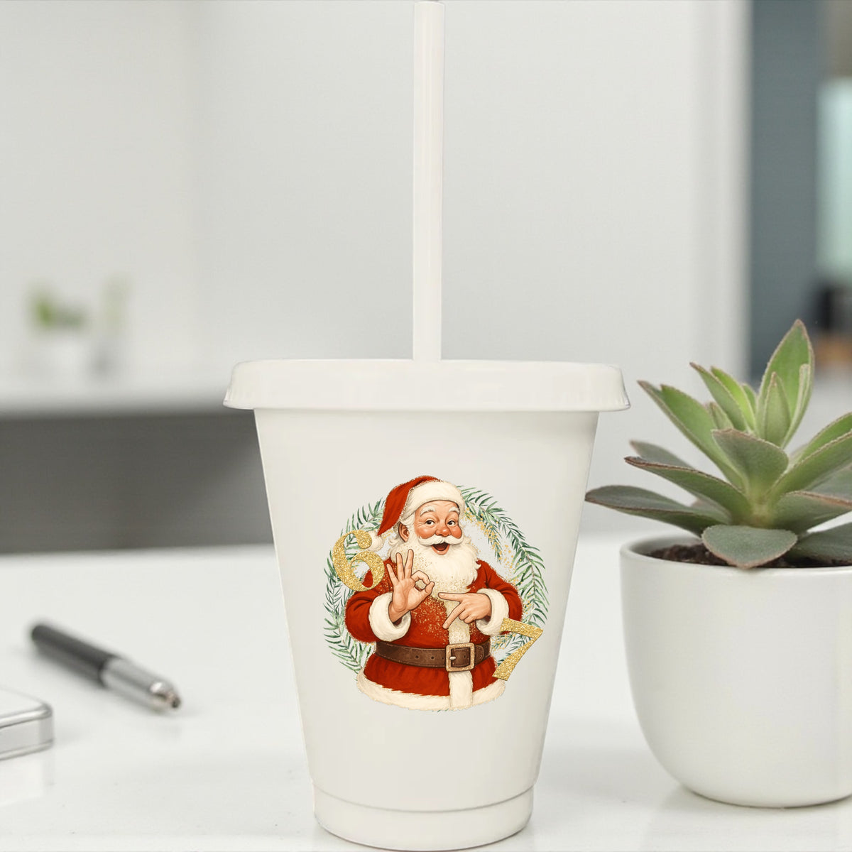 Santa Says 67 cold Cup