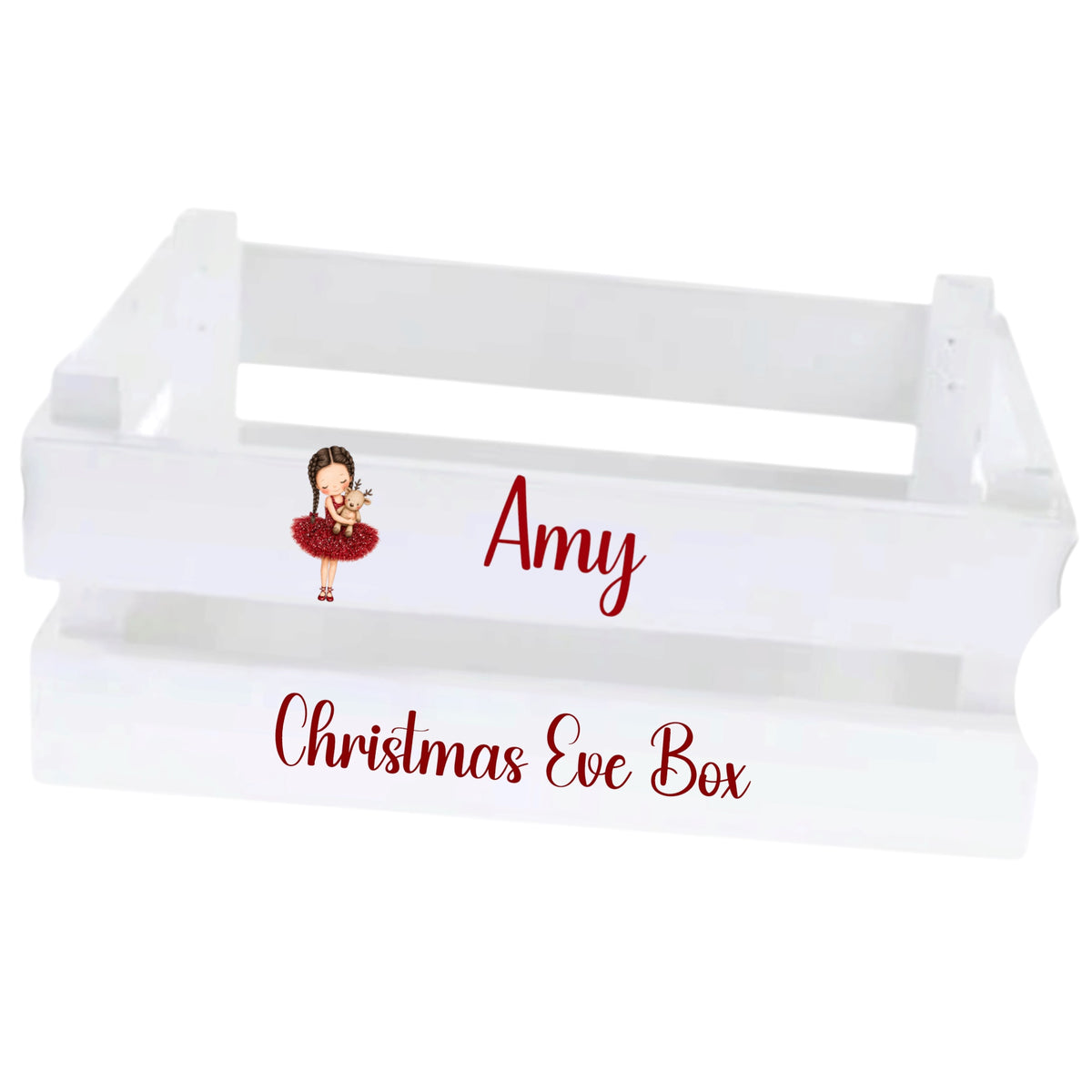 Christmas Eve Crate and matching cup Personalised