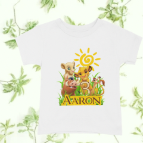 Lion Birthday T shirt