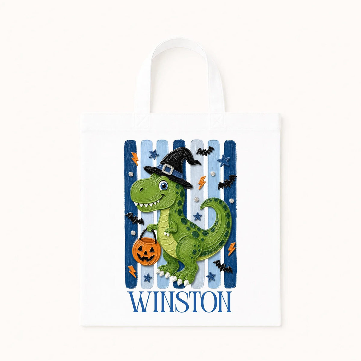 Halloween Canvas Personalised Treat Bags