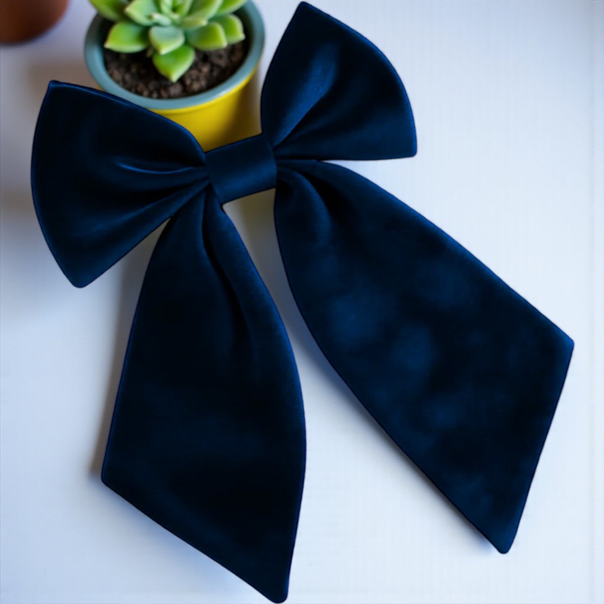 Extra Large velvet bows personalised