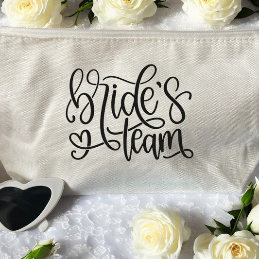 Bride Team Canvas Bag