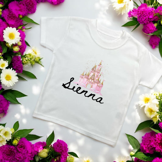 Embroidery Affect T Shirt Personalised