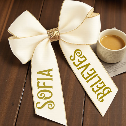 Personalised hair Bows