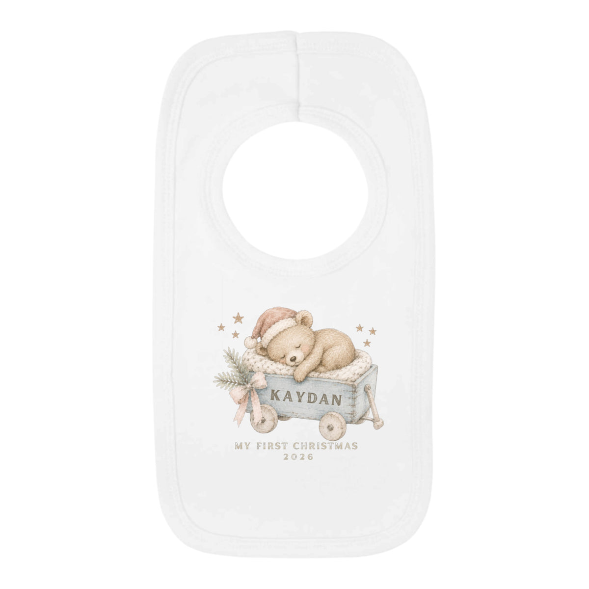 First Christmas Bib Personalised