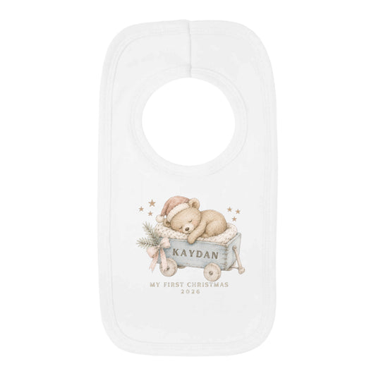 First Christmas Bib Personalised