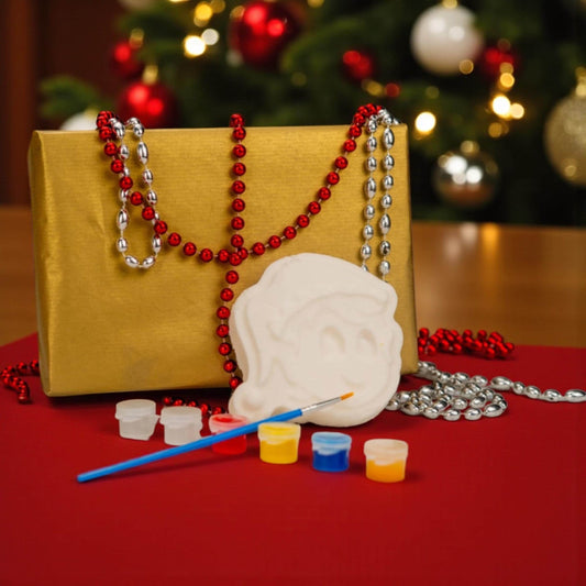 Paint your own bath Bomb Elf