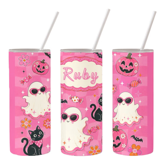 Personalised Spooky Insulated cup
