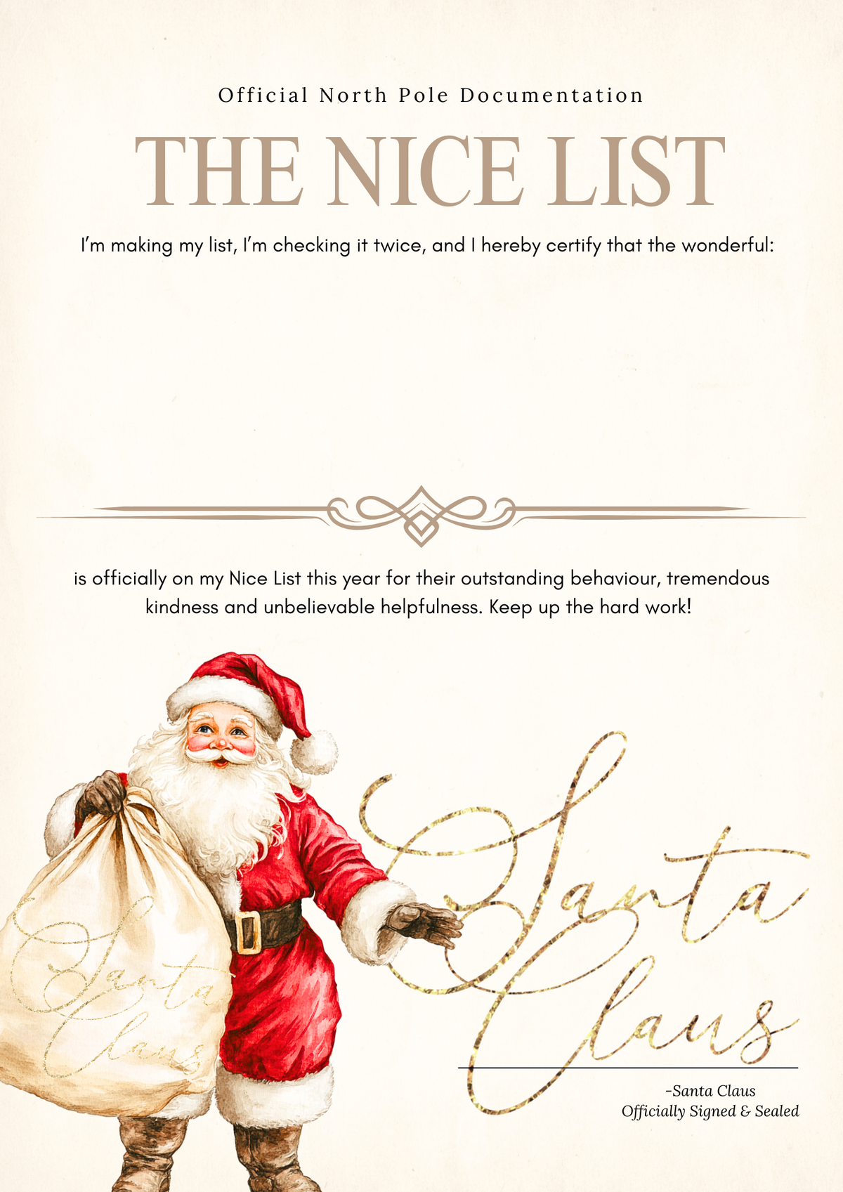 Letters from Santa