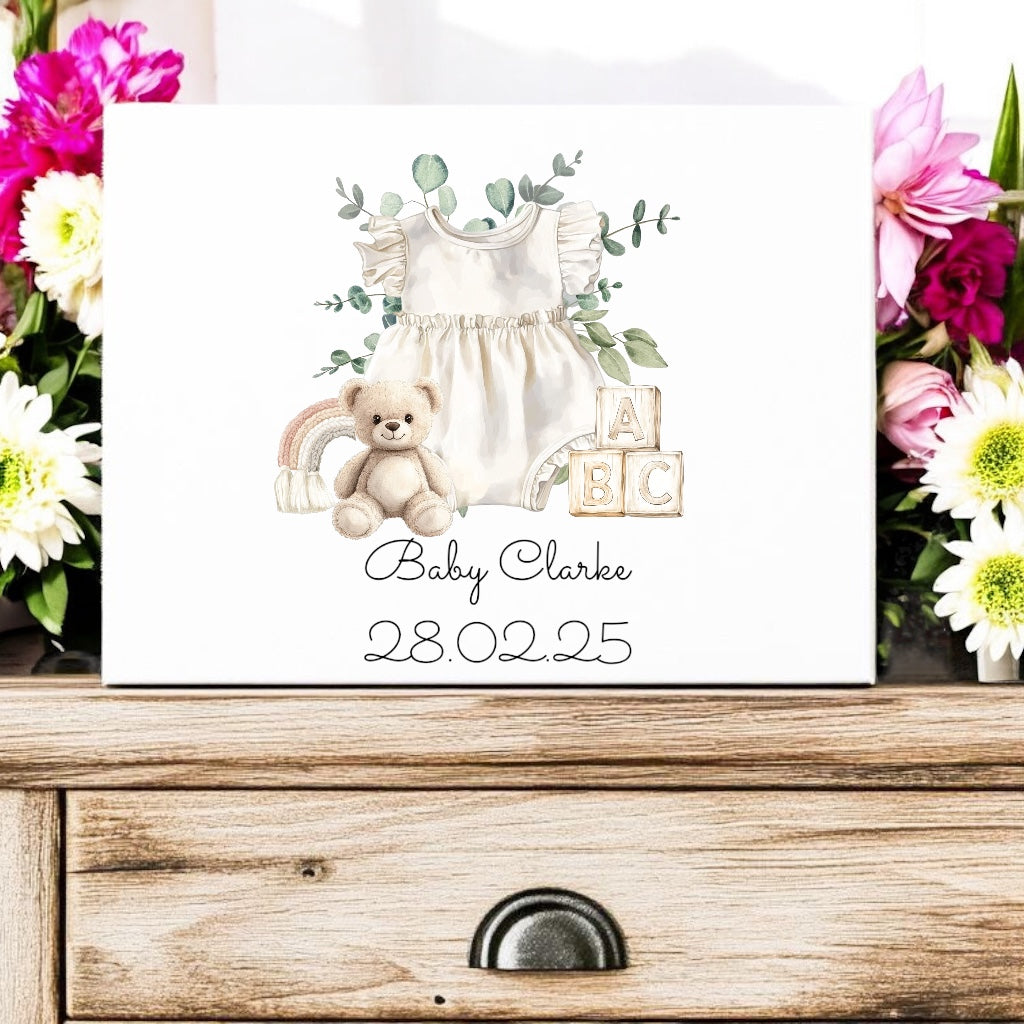 Baby Gift box /Magnetic Personalised