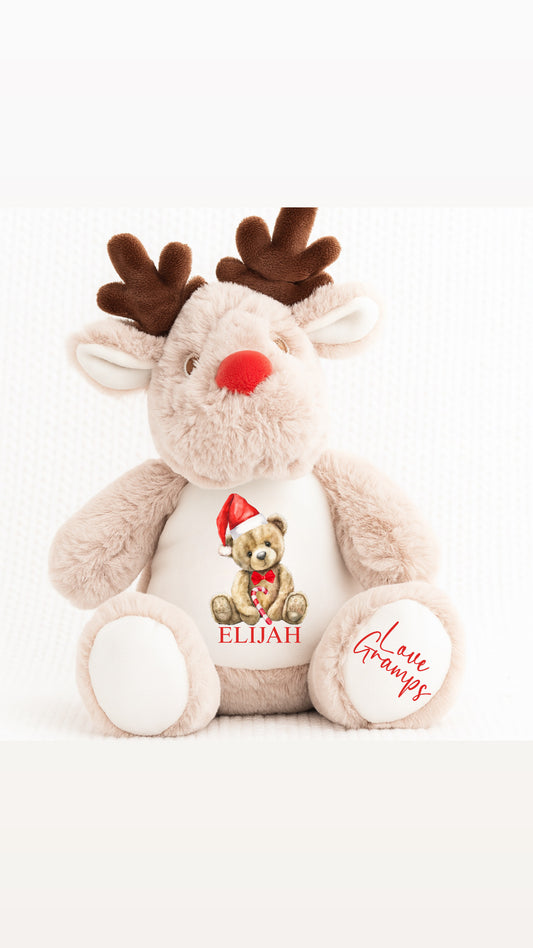 Personalised Christmas Reindeer
