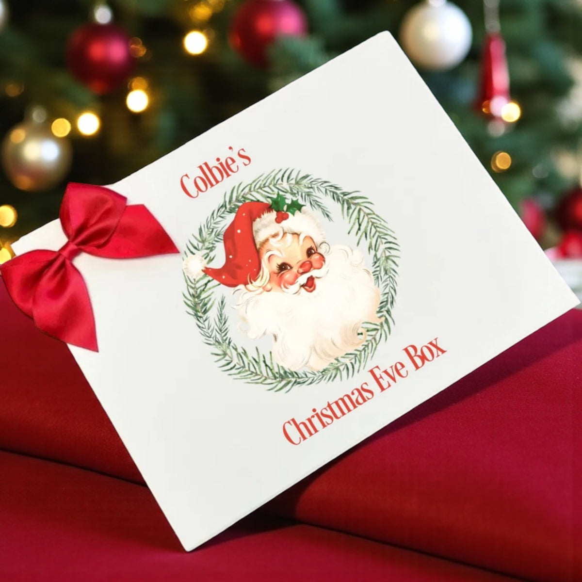 Santa Vintage Christmas  Box