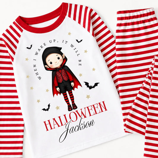 Personalised  when I wake up it will be Halloween Dracula