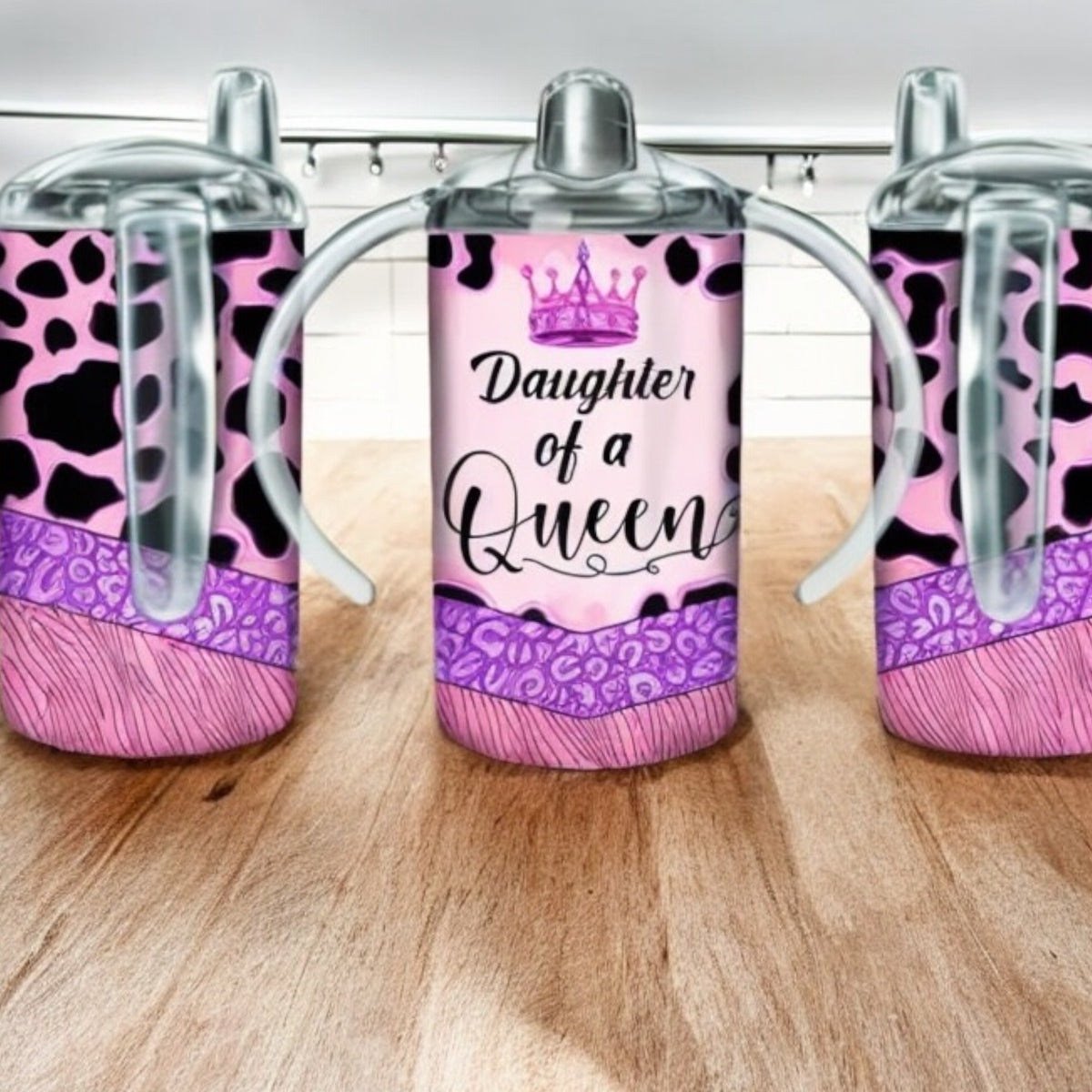 20oz Insulated cup with Straw mother of a Princess