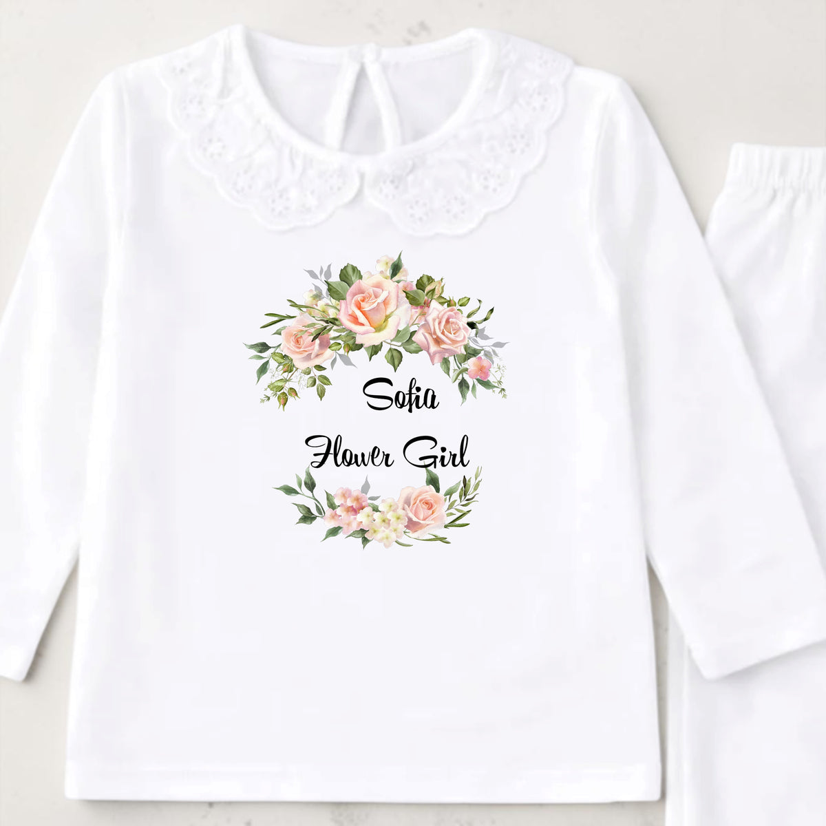 Frill Flower Girl pjs