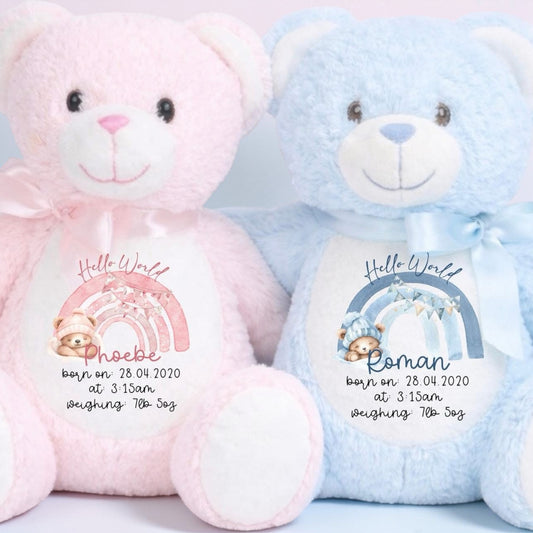 Baby Announcement Bears