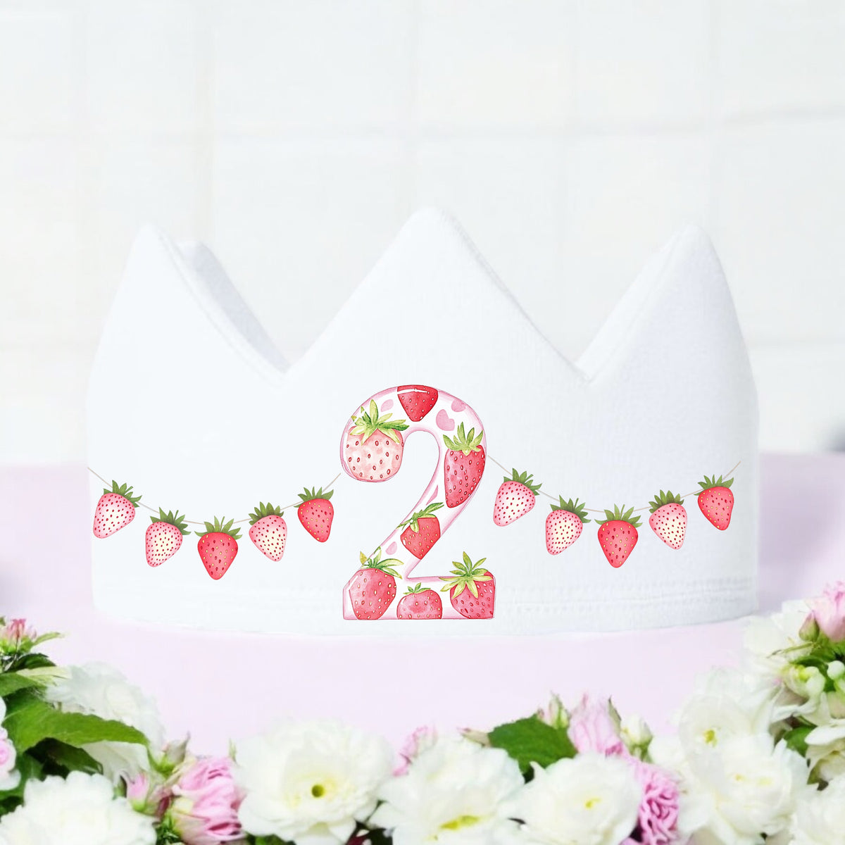 Soft Plush Adjustable Birthday Crowns