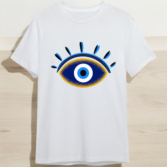 Ladies Eye of Protection / Turkish Evil Eye T shirt