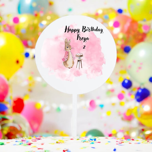 Flopsy Bunny Cake Topper