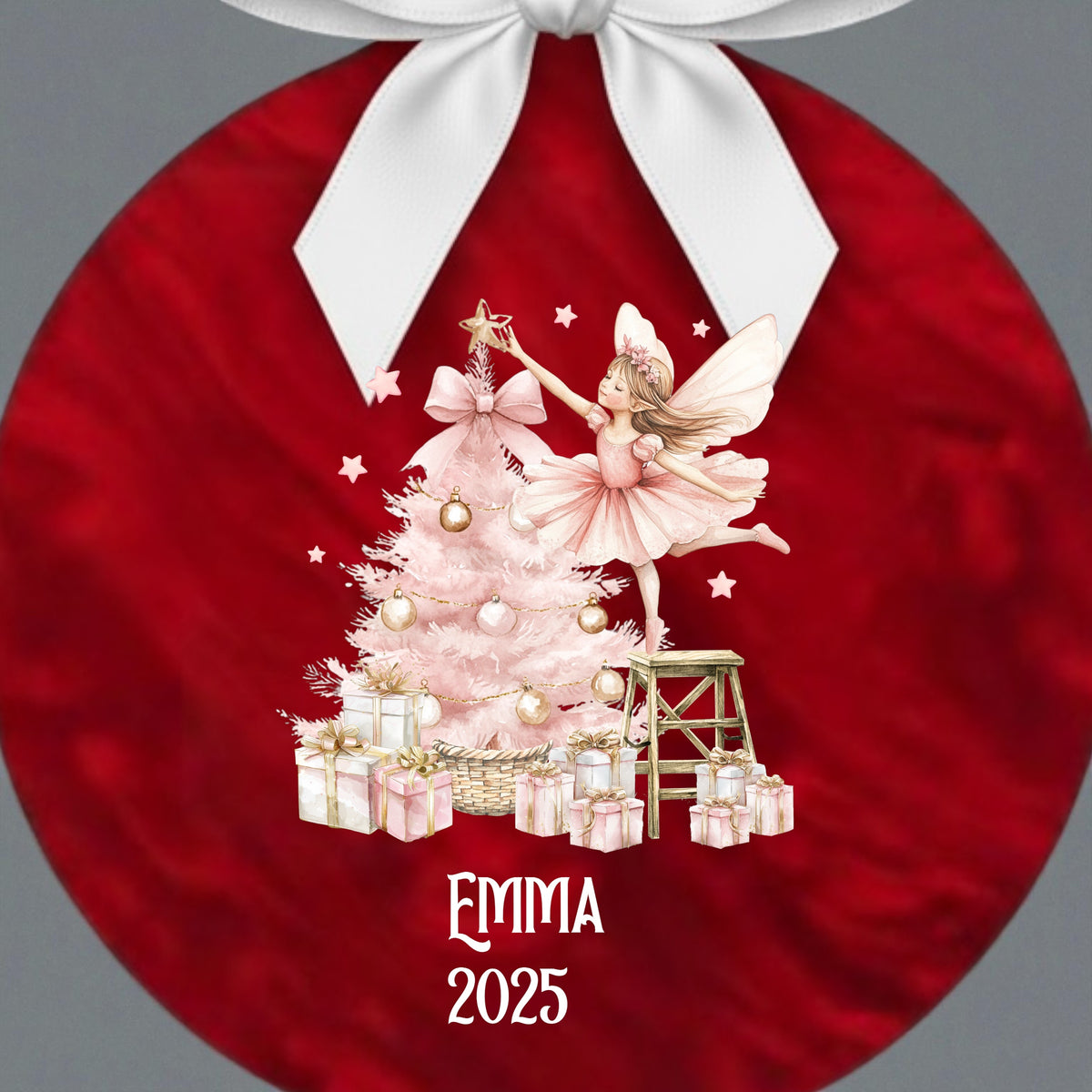 Fairy Acrylic Bauble