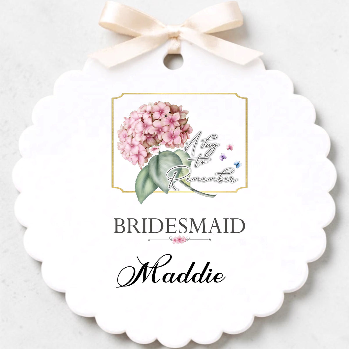 Acrylic Hanger Name Tags