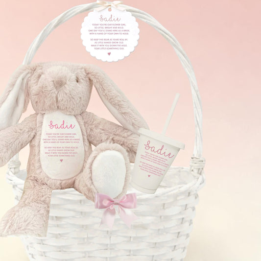 Flower Girl Gift Basket