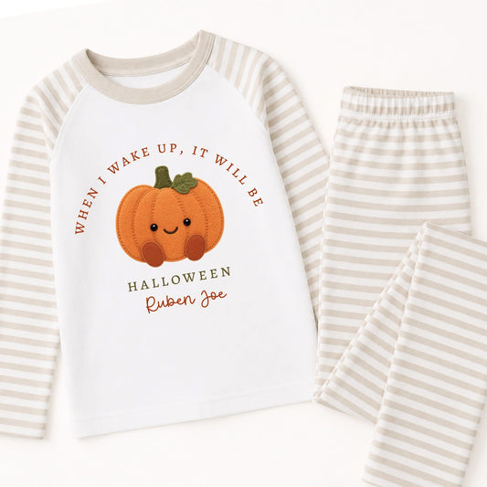 When I wake in it will be Halloween