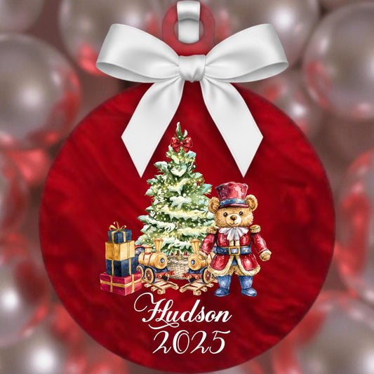 Nice List Acrylic Bauble