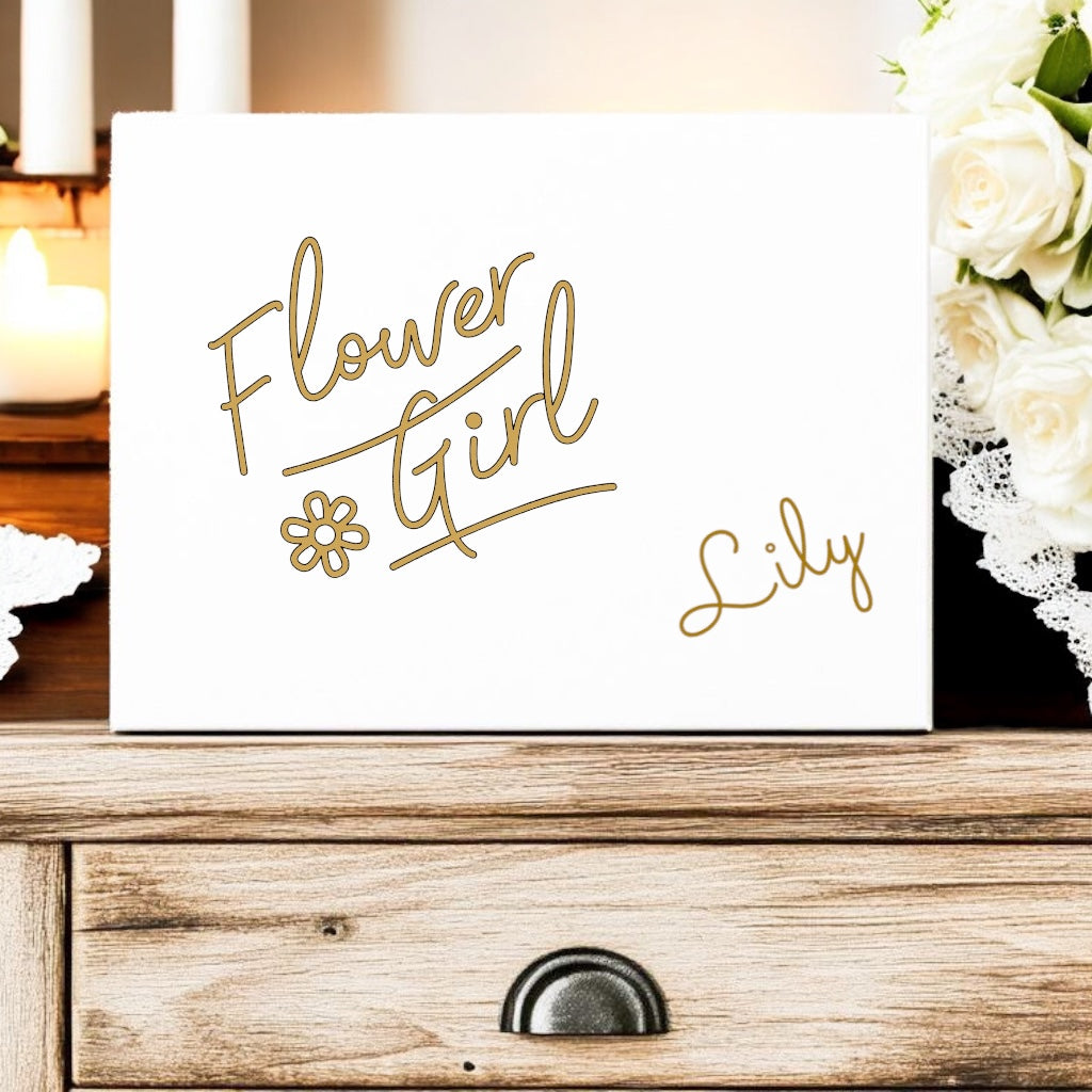 Flower Girl Gift Box
