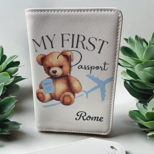 My First Passport Holder & Travel Tag