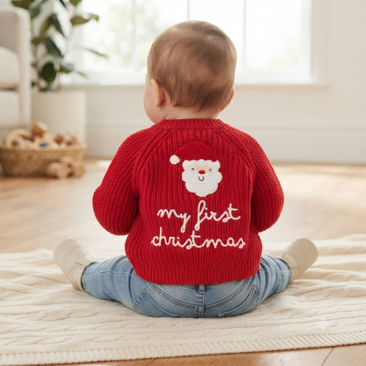 My First Christmas Cardigan