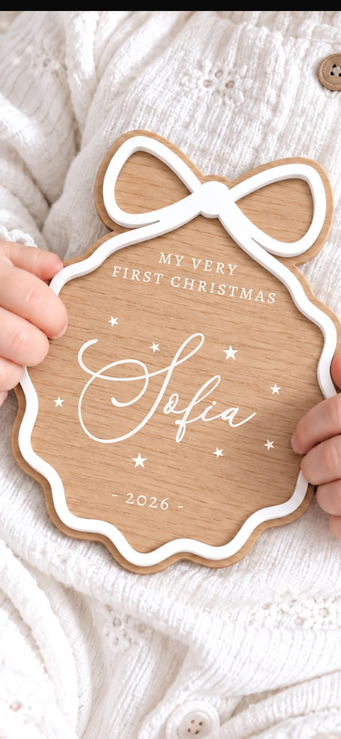 First Christmas Announcement