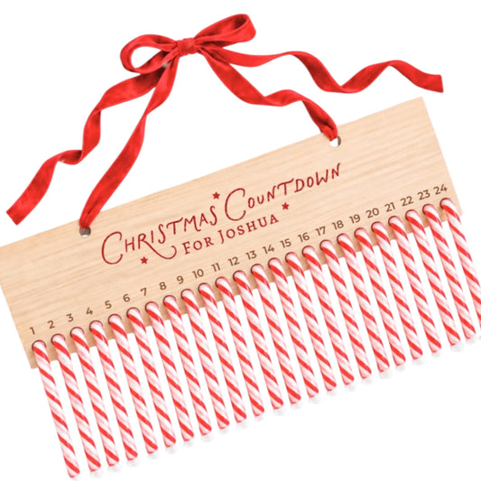 Personalised Wooden Advent Calendar