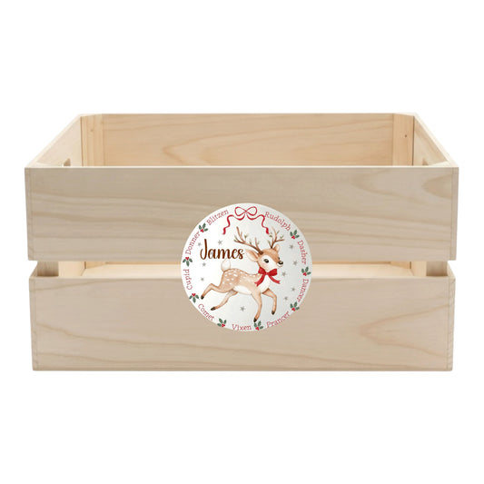 Personalised Large Christmas Crate