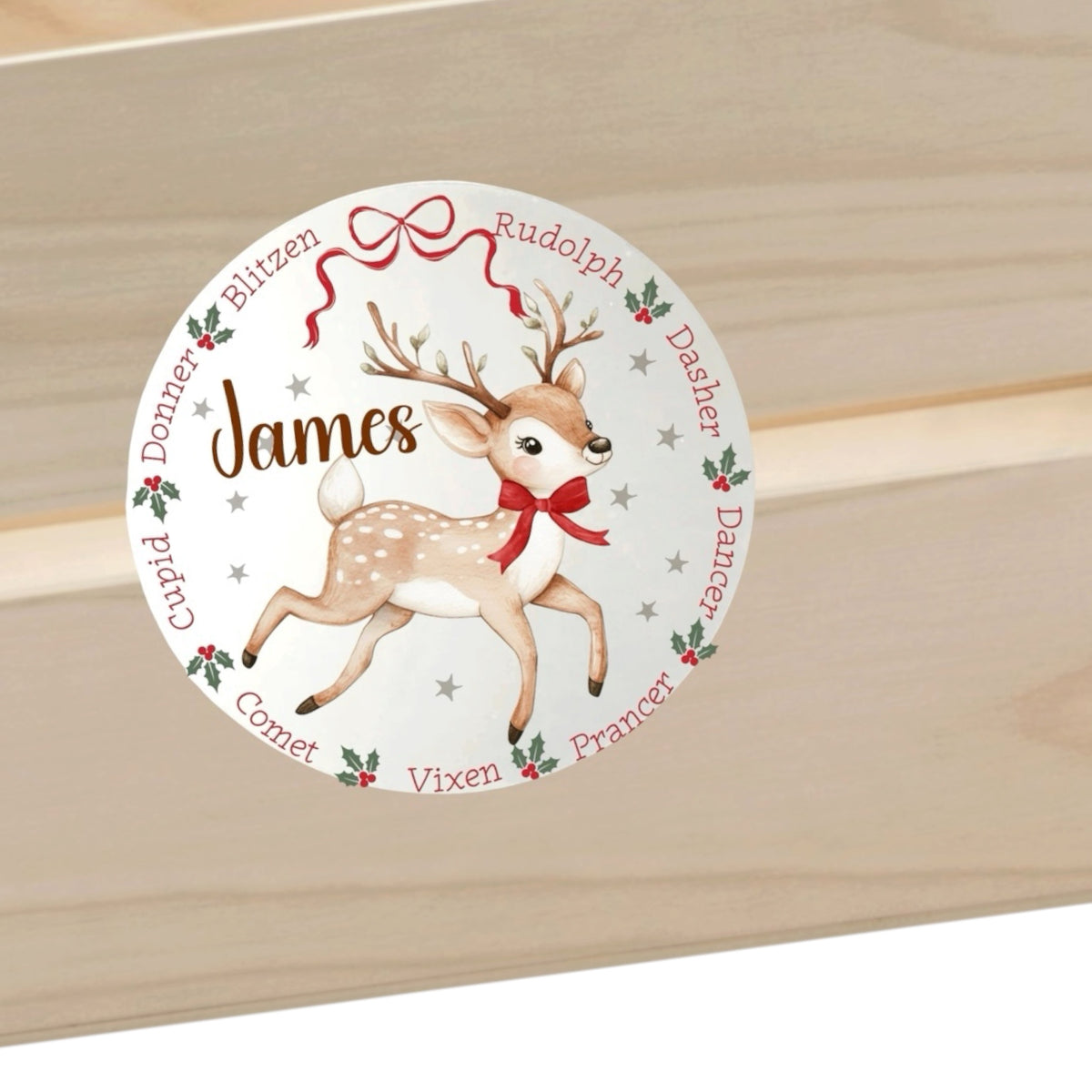 Personalised Large Christmas Crate