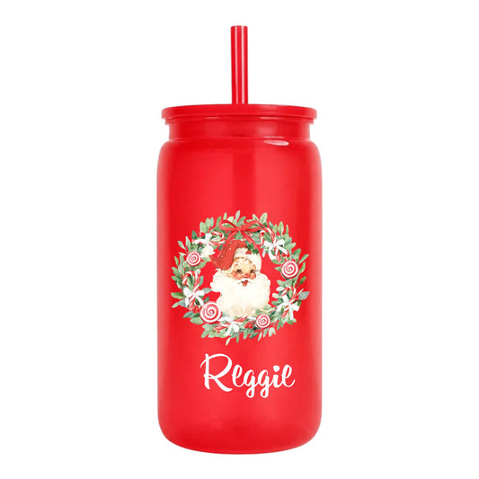 Santa Beer can Cup